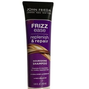 John Frieda Frizz Ease Replenish & Repair Purple Shampoo 8.45‎ ounces